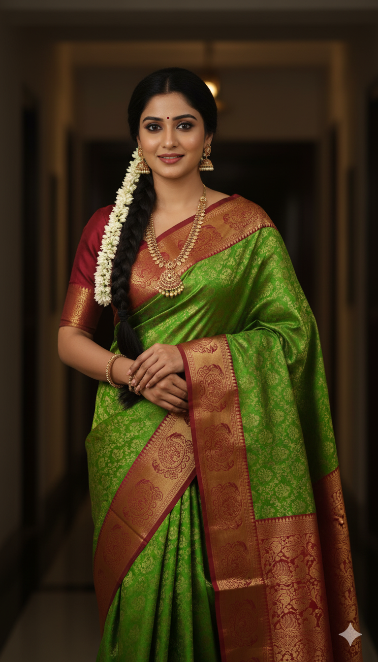 Embroidered Saree